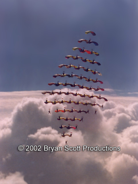 53 Way World Record Formation Sept. 6, 1996
